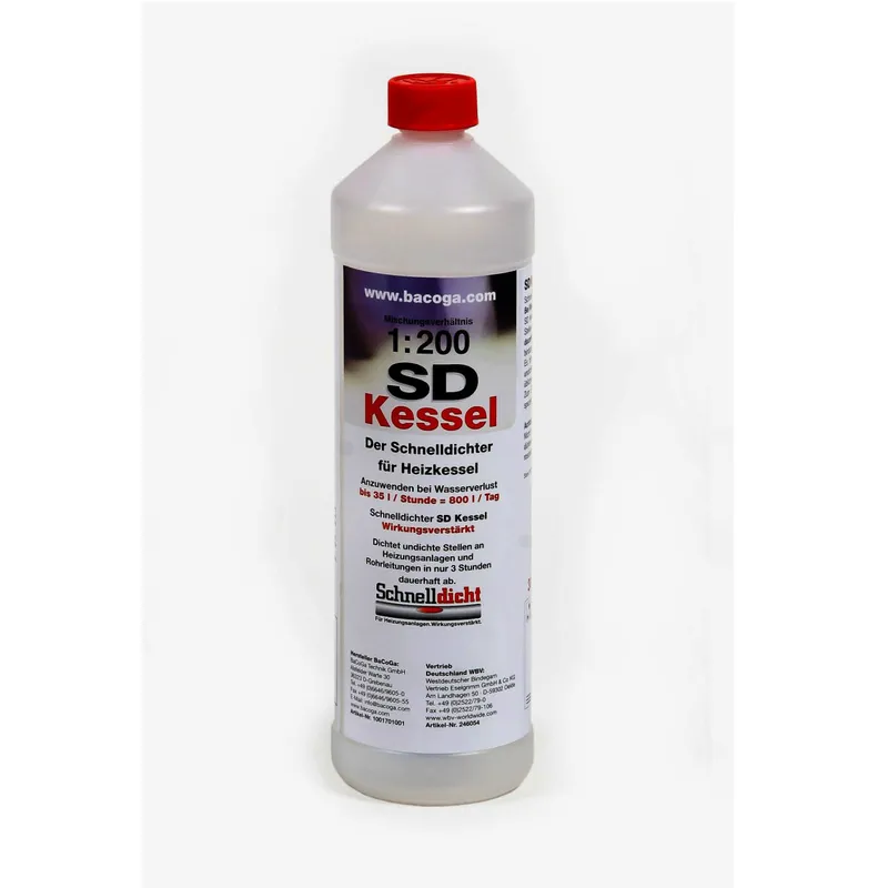 BCG SD Kessel / 1,0 L Schnelldichter bis 800l. Wasserverlust täglich,