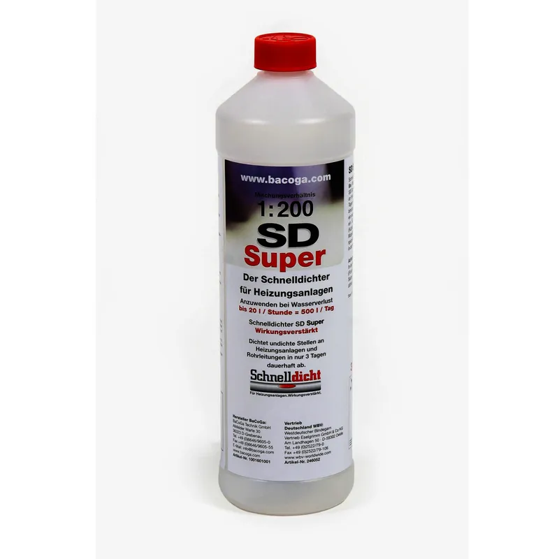 BCG SD Super / 1,0 L Schnelldichter bis 500l. Wasserverlust täglich,