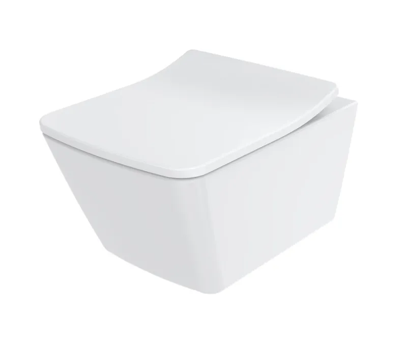 TOTO SP WC-Sitz weiß abnehmbar mit Edel- stahlscharnieren Absenkautomatik TC512G