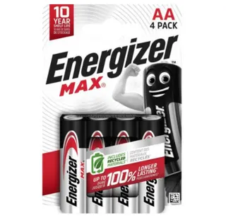Batterie Mignon Energizer LR6 Max AA 4er-Blister