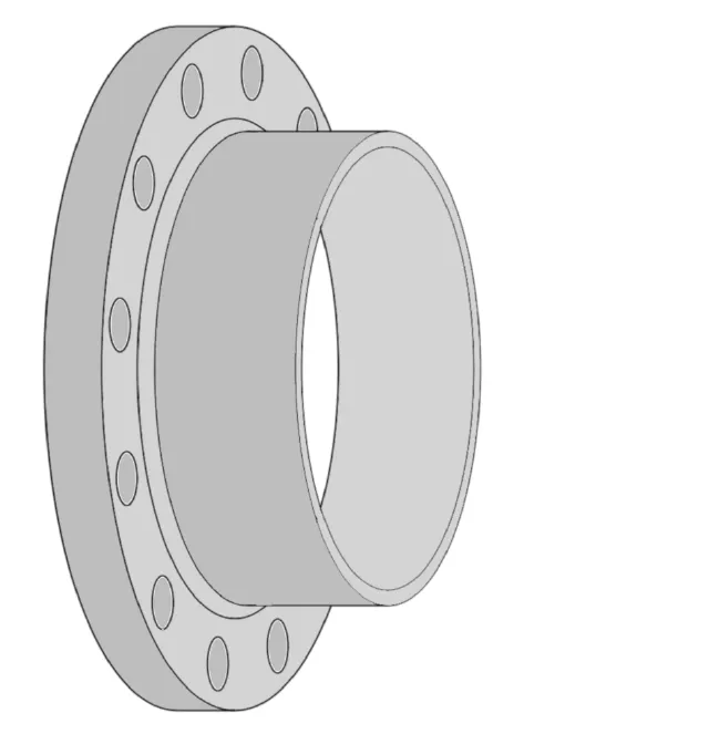 Reflex Plattenwärmetauscher Zubehör Compac-Gegenflansch DN80/PN16, Stahl,