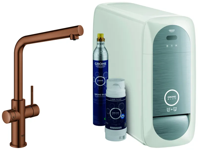 GROHE Starterkit GROHE Blue Home 31454_1 Bluetooth/WIFI L-Ausl. warm sunset geb.