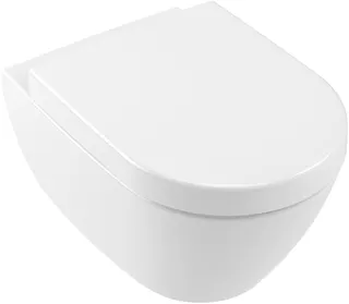 Wand-WC-Paket, spülrandlos, m. Sitz more4YOU, weiß, Absenkautomatik