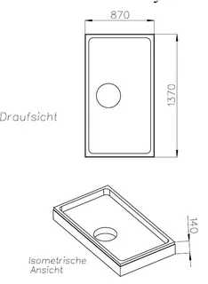SD Wt VB Squaro Infinity 1400x900x40 – Bild 2