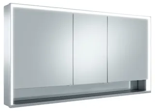 Keuco SPS R. Lumos 14306, mit Ablagef., Vorbau, silb-elox., 1400x735x165mm