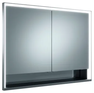 Keuco SPS R. Lumos 14314, mit Ablagef., Einbau, silb-elox., 1000x735x165mm, DALI