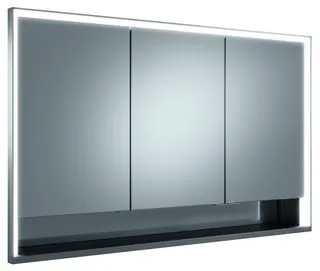 Keuco SPS R. Lumos 14315, mit Ablagef., Einbau, silb-elox., 1200x735x165mm, DALI