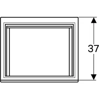 Geberit Renova Plan US f. Waschtisch, mit 1 Schublade u. Innenschubl., 48x58,6x40cm, Eiche – Bild 3