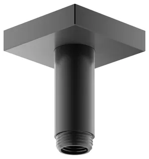 KE Brausearm Edition 300 53089, Deckenanschluss, 100mm,Schwarzchrom geb.