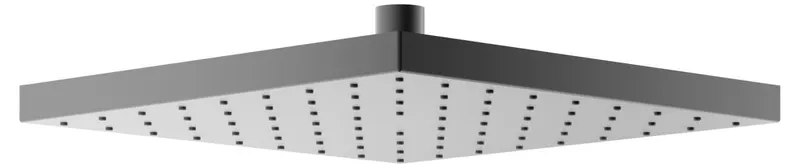 Keuco Kopfbrause Edition 300 53086, eckig, 250 x 250 mm, Schwarzchrom geb.