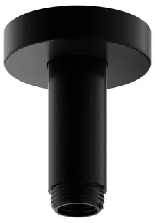 KE Brausearm Elegance 51689, Deckenanschluss, 100mm,Schwarzchrom geb.