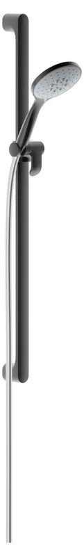 Keuco Brauseset Edition 400 51587, Schwarzchrom gebürstet