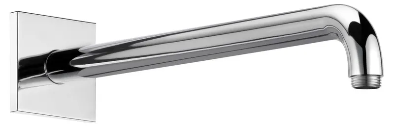 Keuco Brausearm Edition 300 53088, Wandanschluss, 450 mm, Schwarzchrom geb.