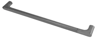 KE Badetuchhalter Edition 400 11501, Schwarzchrom gebürstet, 800 mm