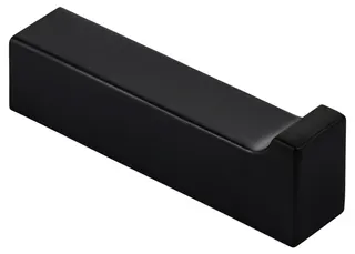 KE Bademantelhaken Edition 11 11116, Schwarzchrom gebürstet, 67 mm