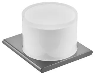 KE Lotionspender Edition 400 11552, kpl. Echtkristall-Glas, Schwarzchrom geb.