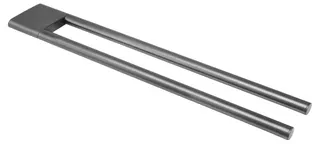 KE Handtuchhalter Edition 400 11518,fest 2-tlg., 450 mm, Schwarzchrom gebürstet