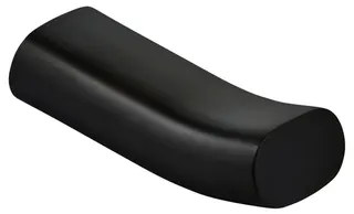 KE Handtuchhaken Edition 400 11514, Schwarzchrom gebürstet, 60 mm