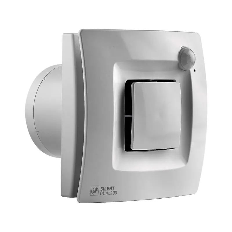 S&P SILENT DUAL-100 Kleinraum-Ventilator,Feuchte,Bewegungsm.