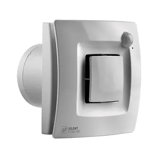 S&P SILENT DUAL-100 Kleinraum-Ventilator,Feuchte,Bewegungsm.