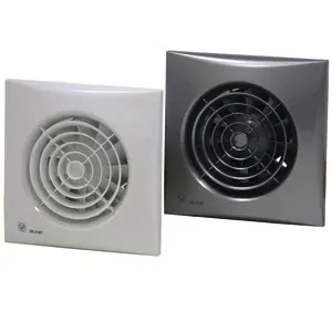 S&P SILENT-100 CHZ Kleinraum-Ventilator, Feuchte, Nachlauf