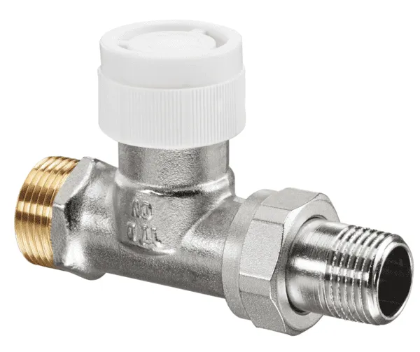 OVENTROP-Thermostatventil AV 9 DN15 3/4"x 1/2", PN 10, Durchgang, 1183847