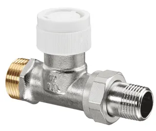 OVENTROP-Thermostatventil AV 9 DN15 3/4"x 1/2", PN 10, Durchgang, 1183847