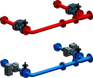 BOSCH Installationszubehör Kaskade DN 65/80 für 300 kW,mit Pumpe,7736604078