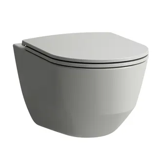 Laufen Pack T-WC wandh.+Sitz PRO 530x360 spülrandlos verd. Befestigung, weiß – Bild 3