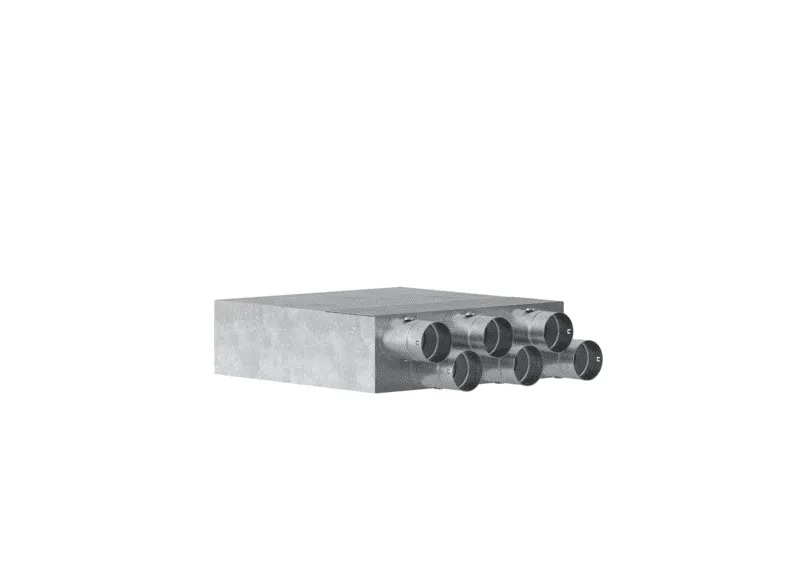 STIEBEL ELTRON Luftverteilsystem LVS VTS6 Schalldämmverteiler einstellbar