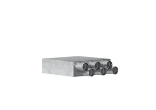 STIEBEL ELTRON Luftverteilsystem LVS VTS6 Schalldämmverteiler einstellbar