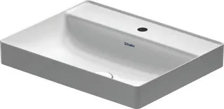 Duravit Aufsatz-Waschtisch DuraSquare 600mm o. ÜL, m. HLB, 1 HL, weiß – Bild 3