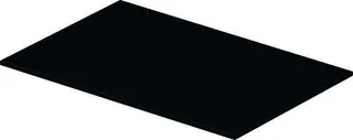 DU Glaseinleger in Metallkonsolen f. DuraSquare WT 235360, Flannel Grey
