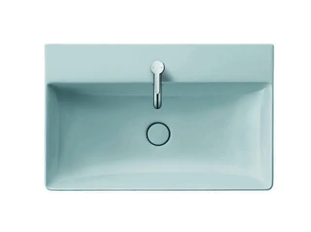 Duravit Möbelwaschtisch DuraSquare 800mm o. ÜL, mit HLB, 1 HL, weiß, geschliffen