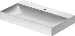 Duravit Möbelwaschtisch DuraSquare 800mm o. ÜL, mit HLB, 1 HL, weiß, geschliffen – Bild 4