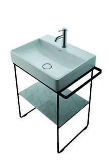 DU Glaseinleger in Metallkonsolen DuraSquare 003115+16 Cubic line