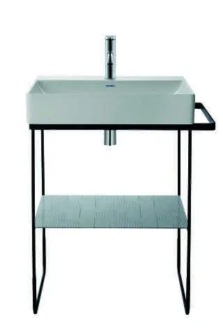 Duravit Glaseinleger in Metallkonsolen f. DuraSquare Waschtisch 235360, Cubic line