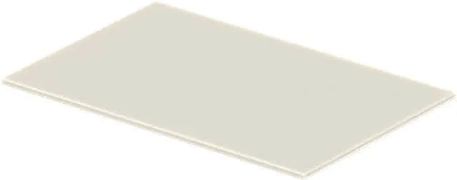 Duravit Glaseinleger für Metallkonsolen DuraSquare 003111/12, Weiß