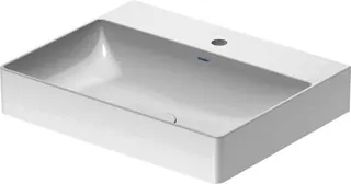 Duravit Waschtisch DuraSquare 600mm o.ÜL, m.HLB, 1 HL, geschl., weiß – Bild 5