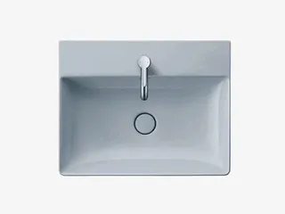Duravit Waschtisch DuraSquare 600mm o.ÜL,m.HLB,1 HL,geschl.,weiß,WG – Bild 3