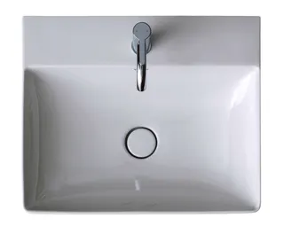 Duravit Waschtisch DuraSquare 600mm o. ÜL, m. HLB, 1 HL, weiß – Bild 5