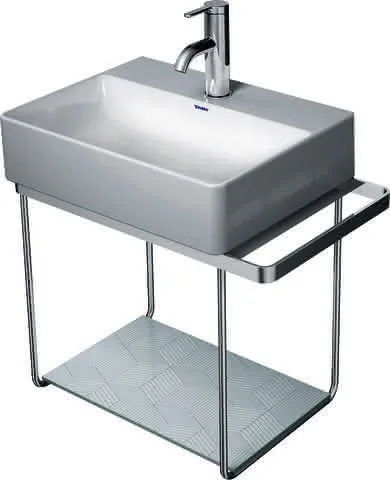 Duravit Metallkonsole WH DuraSquare 073245 Handtuchhalter li/re, chrom