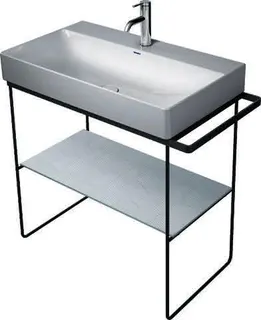 Duravit Metallkonsole BS DuraSquare 235380 Handtuchhalter li/re, chrom – Bild 3