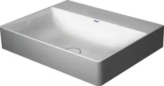 Duravit Waschtisch DuraSquare 600mm o.ÜL,m.HLB,o.HL,geschl.,weiß