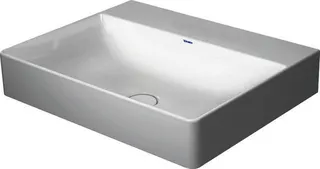 Duravit Waschtisch DuraSquare 600mm o.ÜL,m.HLB,o.HL,geschl.,weiß,WG