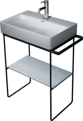 Duravit Metallkonsole BS DuraSq. f. f.235660 höhenverstell. +50mm,HTH li./re.,Chrom