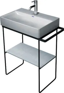 Duravit Metallkonsole BS DuraSq. f. f.235660 höhenverstell. +50mm,HTH li./re.,Chrom