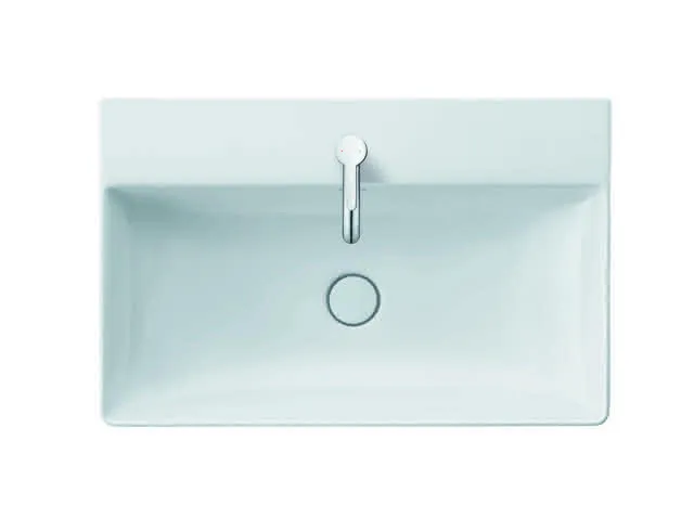 Duravit Möbelwaschtisch DuraSquare 800mm o. ÜL, mit HLB, 1 HL, weiß
