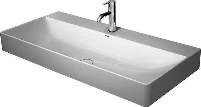 Duravit Möbel-Waschtisch DuraSquare 1000mm o.ÜL, m.HLB, o.HL, weiß