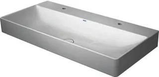 Duravit Möbel-Waschtisch DuraSquare 1000 mm o.ÜL, 2 HL, 1 Becken, geschl., weiß, WG – Bild 2